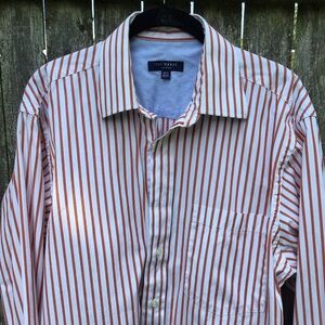 Ted Baker London Men’s Striped Dress Shirt.  Size 15.5 32/33